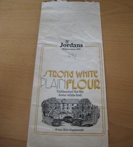 Flour bag - Jordans, Holme Mills, Biggleswade, Beds