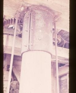 Interior of post mill
