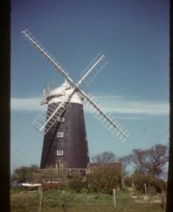 House conversion with sails, Savory's Mill, Burnham Overy