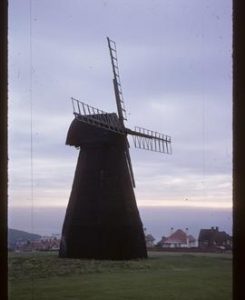 New Mill, Rottingdean, preserved with one sail frame missing
