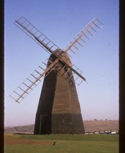 New Mill, Rottingdean, preserved with part of one sail missing