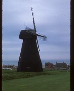 New Mill, Rottingdean, preserved with part of one sail missing