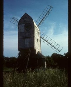 Jill Mill, Clayton, derelict, with sails