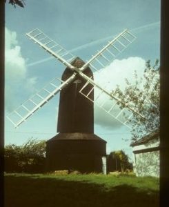 Hogg Hill Mill, Icklesham, preserved with sails