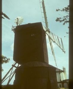 Hogg Hill Mill, Icklesham, preserved with sails