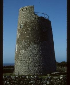 Melin Llangoed, preserved with observation platform on top