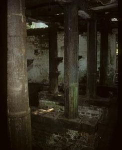 Interior of watermill