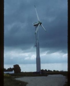 Modern propellor-type wind turbine