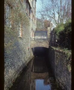 Exterior of watermill building
