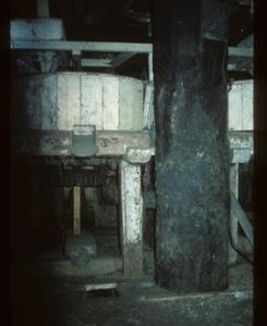 Interior, post mill, Madingley