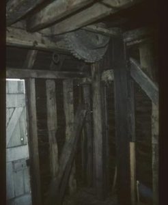 Interior, post mill, Madingley