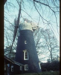 House conversion with sails, Hurt Wood Mill, Ewhurst