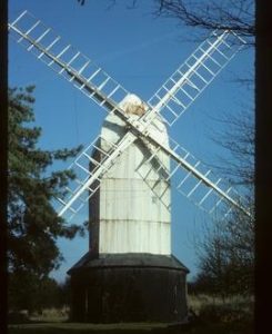 Jill Mill, Clayton, preserved with sails