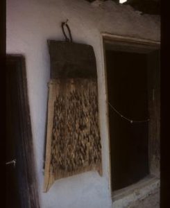 Rush mat on wall?