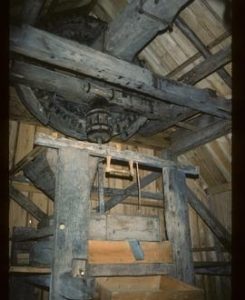 Interior of windmill