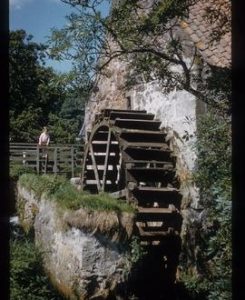 Preston Mill, East Linton, preserved with wheel