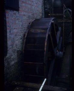 New wheel installed, Batemans Mill, Burwash
