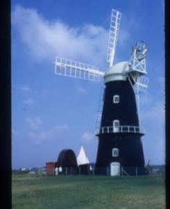 High Mill, Berney Arms, restored with sails