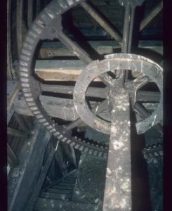 Interior of post mill