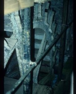 Interior of watermill
