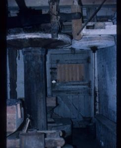Interior of watermill