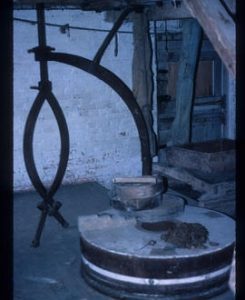 Interior of watermill