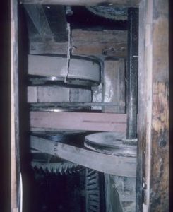 Interior of watermill