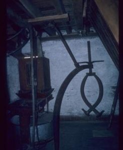 Interior of watermill