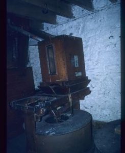 Interior of watermill