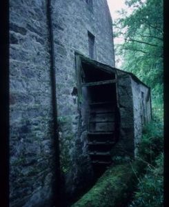 Exterior of watermill building