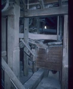 Interior of watermill