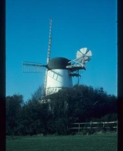 House conversion with sails, Waterhall Mill, Patcham