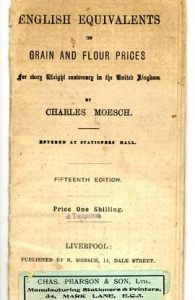 Charles Moesch, Equivalents Booklet