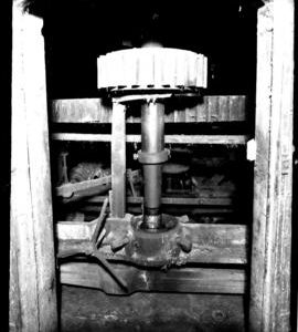 Interior view, tower mill, Sutton