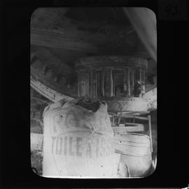 Marcke, France - lantern wallower in a post mill
