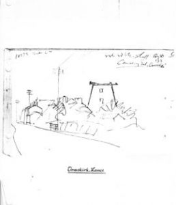 Tower mill remains at Ormskirk, Lancs. Bk 37, no 20.
