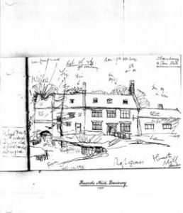 Huscote Watermill, Banbury, Oxon. Bk 20, no 22.