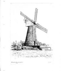 Grove's tower mill, Coleshill, Bucks.