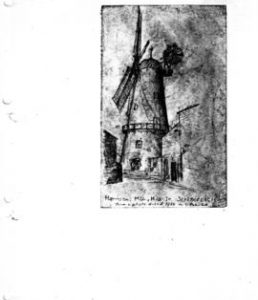Harrison's Mill, Mill St., Scarborough, Yorks in 1900.