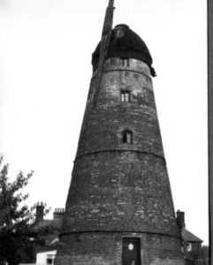 Outside view of Tower Mill at Stansted, Essex