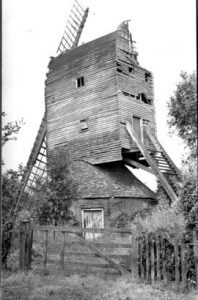 Outside view of Birch Green Post Mill, Essex