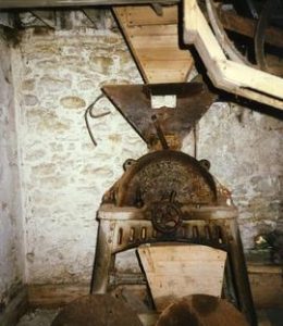 Photograph of internal machinery, Old Ross mill, Wexford, Ireland