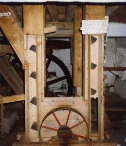 Photograph of internal machinery, Tuam Mill Museum, Galway, Ireland