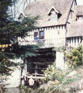 Photograph of a French watermill