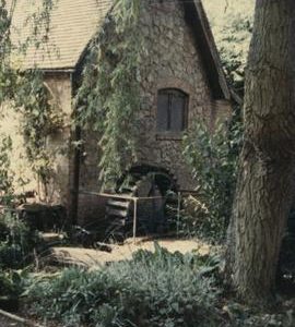 Dummy waterwheel, Sundridge Paper Mill, Sundridge