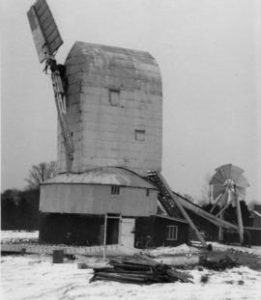 New Mill, Cross in Hand, and fantail with one set of sweeps