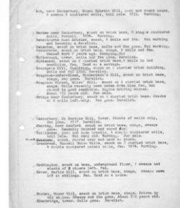 Survey of Windmills in Kent (II), page 1
