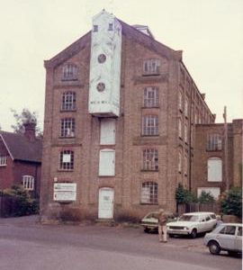 East Malling Flour Mill, East Malling and Larkfield, viewed from the road