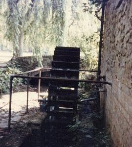Dummy waterwheel, Sundridge Paper Mill, Sundridge