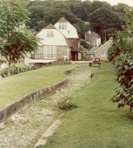Dried up millstream, Stanley's Mill, Temple Ewell and River